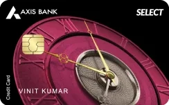 Axis Select Credit Card credit card
