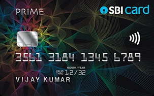 SBI Prime Credit Card credit card