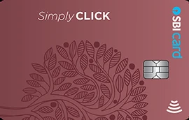 SBI SimplyCLICK Credit Card credit card